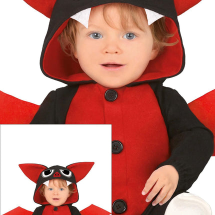 Bat puku vauva punainen