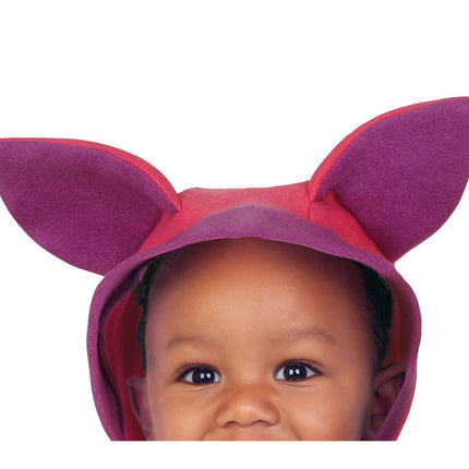 Violetti kissa puku vauva