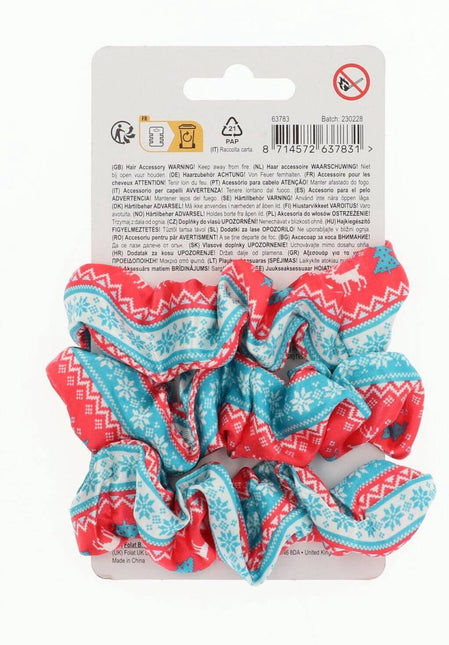 Joulu Scrunchies 3kpl