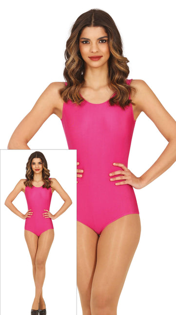 Balettipuku Fuchsia Ladies hihaton