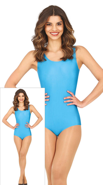 Tanssi puku Turkoosi Ladies hihaton