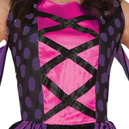 Perhonen puku violetti naiset perhonen