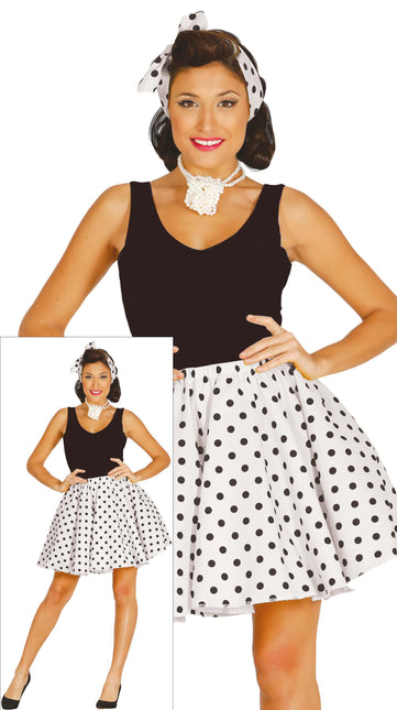 Grease puku Ladies Valkoinen