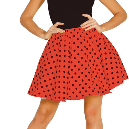 Grease puku naiset punainen