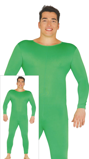 Toinen iho puku puku vihreä miehet