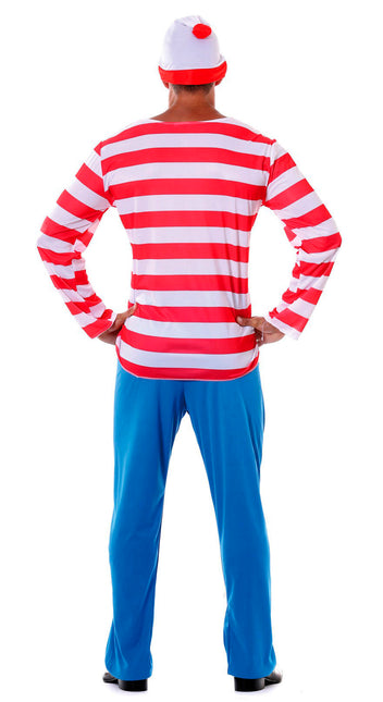 Matkailija puku miehet