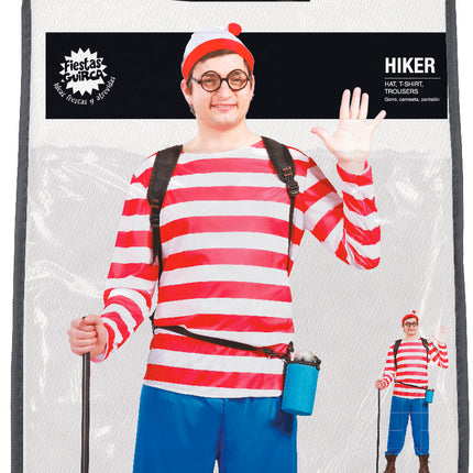 Matkailija puku miehet