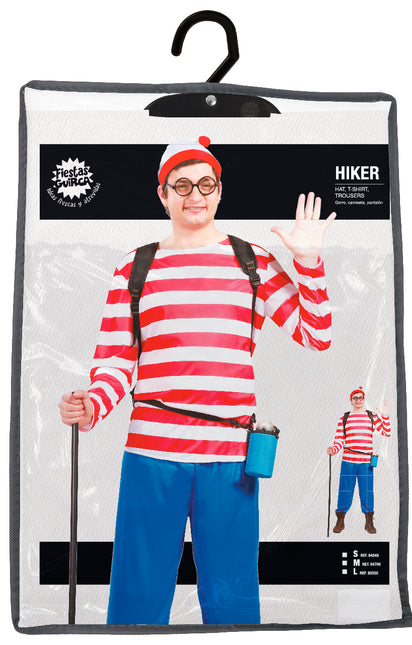 Matkailija puku miehet