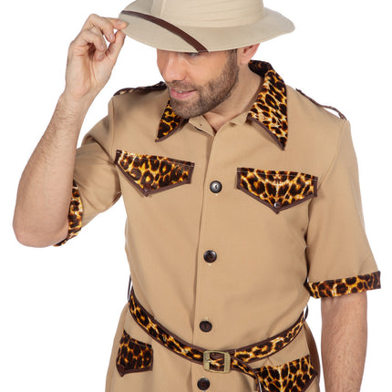 Safari hattu ruskea beige