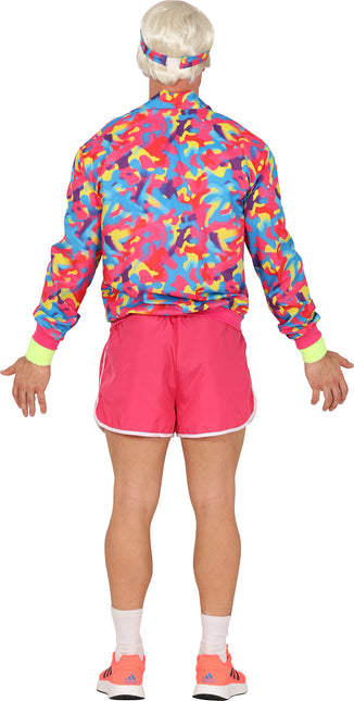 Neon 80S asu värillinen miesten värillinen