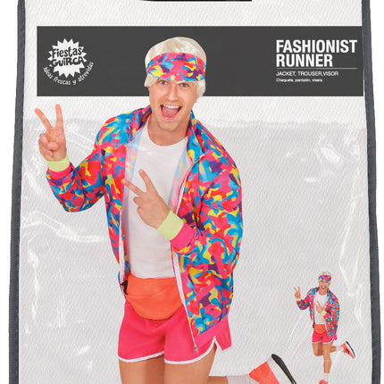 Neon 80S asu värillinen miesten värillinen