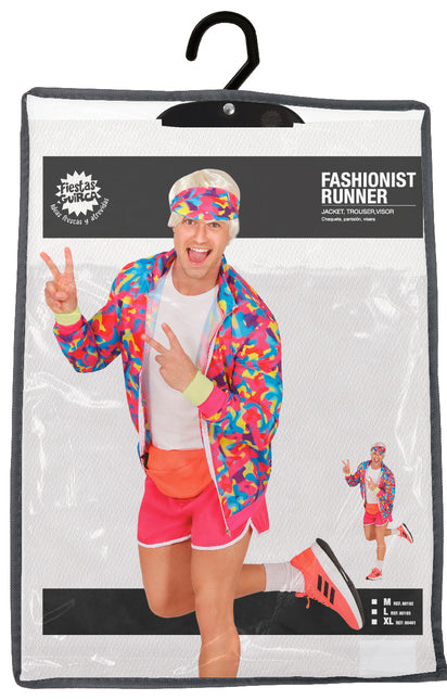 Neon 80S asu värillinen miesten värillinen