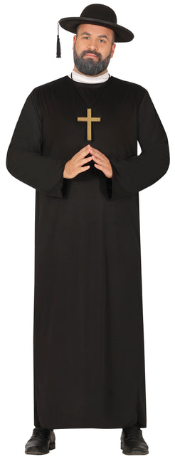 Papin puku Musta miesten pappi