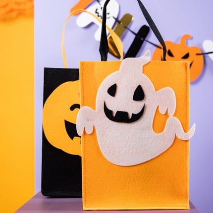 Trick or Treat Bag Huopakurpitsa - Halloween BoOo! - 27x20x10 cm