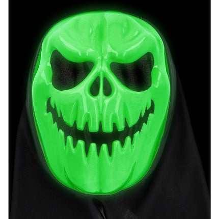 Naamio Kurpitsa - Hehkuva pimeässä - Halloween BoOo!