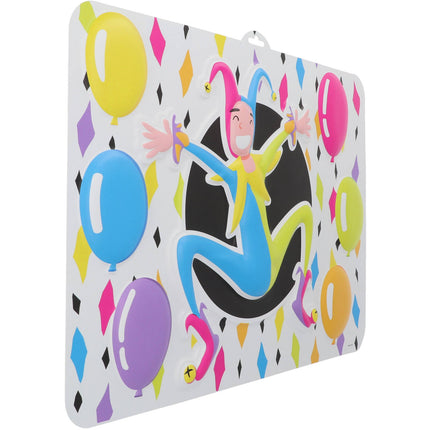 Ovikyltti 3D Harlekiini Monivärinen - 52x38cm