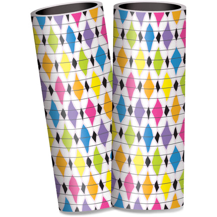 Serpentiinit Harlekiini Monivärinen 4m - 2 kpl