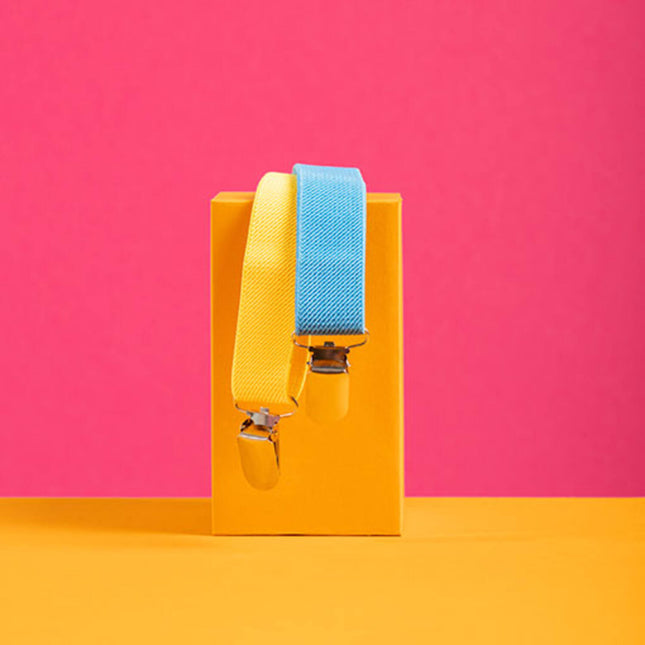 Braces Colourblock sininen/keltainen