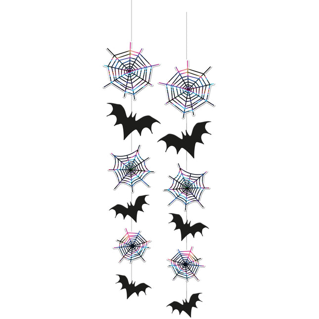 Ripustettava koriste Happy Halloween 70cm - 2 kpl