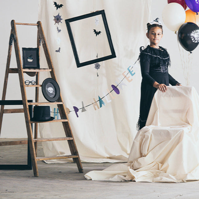 Ripustettava koriste Happy Halloween 70cm - 2 kpl