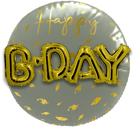 Folio ilmapallo 3D Golden Dawn - 56 cm