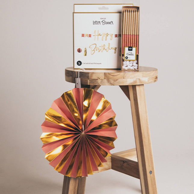 Paperituulettimet/huoneet Golden Dusk - 5 kpl