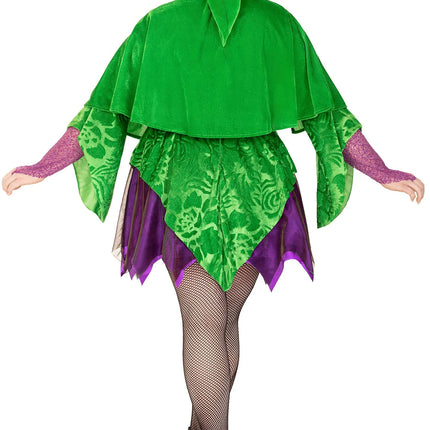 Noita Mekko Violetti Vihreä Ladies Leg Avenue