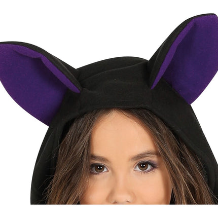 Bat Halloween puku tyttö violetti