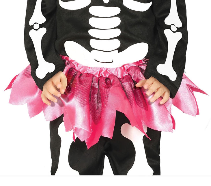 Luuranko Halloween puku Baby Tutu