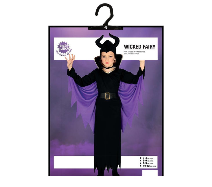 Vihainen keiju puku lapsi