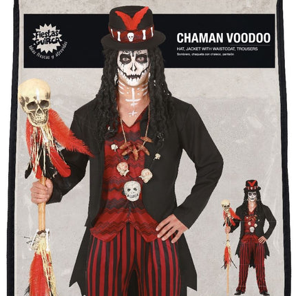 Voodoo Halloween puku miehet