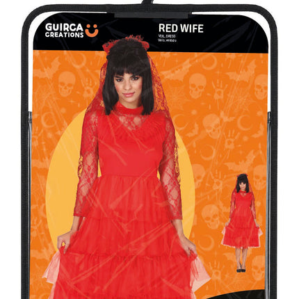 Halloween Jurk Rood Dames