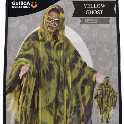 Halloween Kostuum Geel Zwart Geest