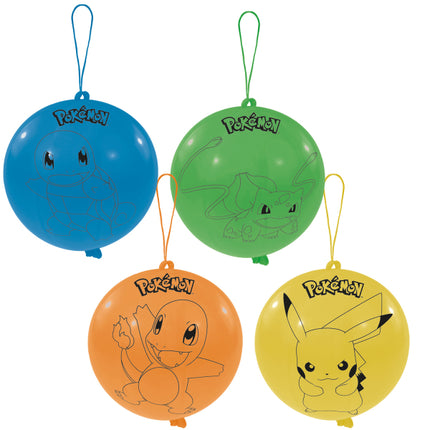 Pokemon ilmapallot värilliset 40.5cm 4kpl