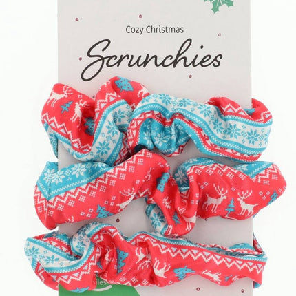 Joulu Scrunchies 3kpl