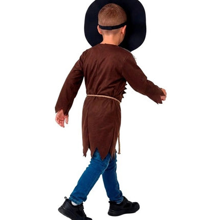 Halloween-puku lapsille: pelottava kurpitsa