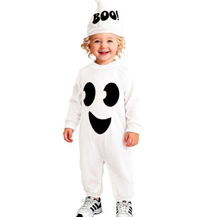 Halloween-puku: valkoinen vauvan aave