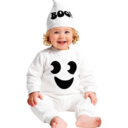 Halloween-puku: valkoinen vauvan aave