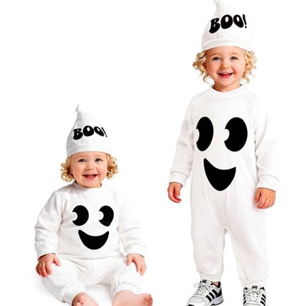Halloween-puku: valkoinen vauvan aave