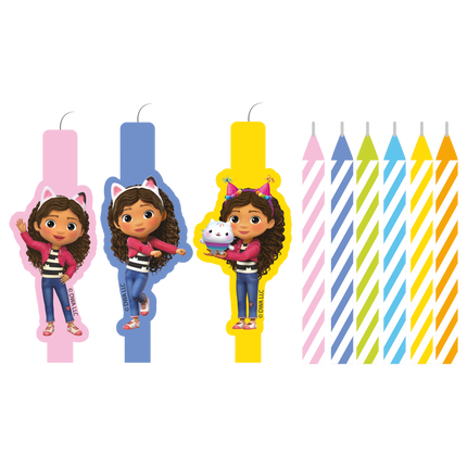 Gabby'S Nukkekodin kynttilät 9 kpl