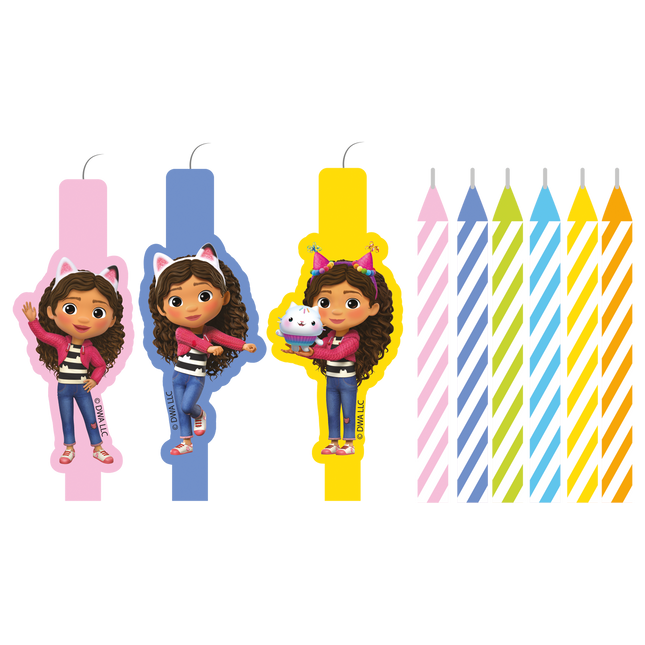 Gabby'S Nukkekodin kynttilät 9 kpl