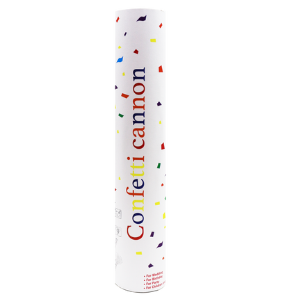 Värillinen Confetti Cannon Paper
