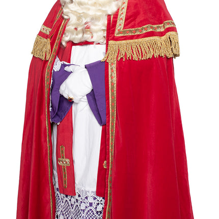 Sinterklaas-puku Cotton Velvet 4-osainen
