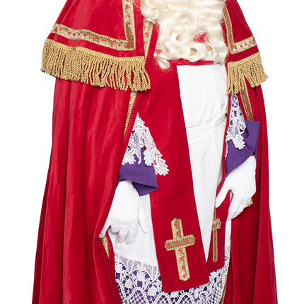 Sinterklaas-puku Cotton Velvet 4-osainen