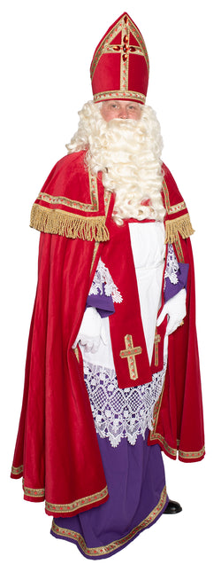 Sinterklaas-puku Cotton Velvet 4-osainen