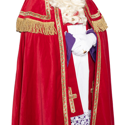Sinterklaas-puku Cotton Velvet 4-osainen