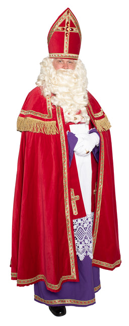 Sinterklaas-puku Cotton Velvet 4-osainen