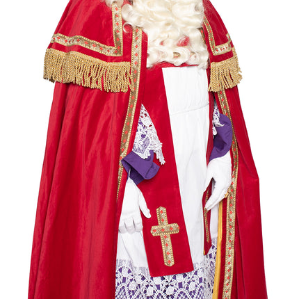 Sinterklaas-puku Cotton Velvet 4-osainen