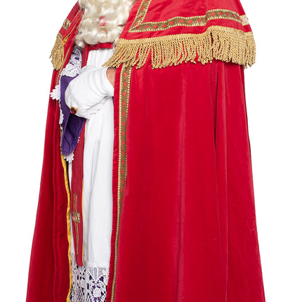 Sinterklaas-puku Cotton Velvet 4-osainen