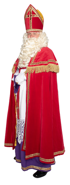 Sinterklaas-puku Cotton Velvet 4-osainen